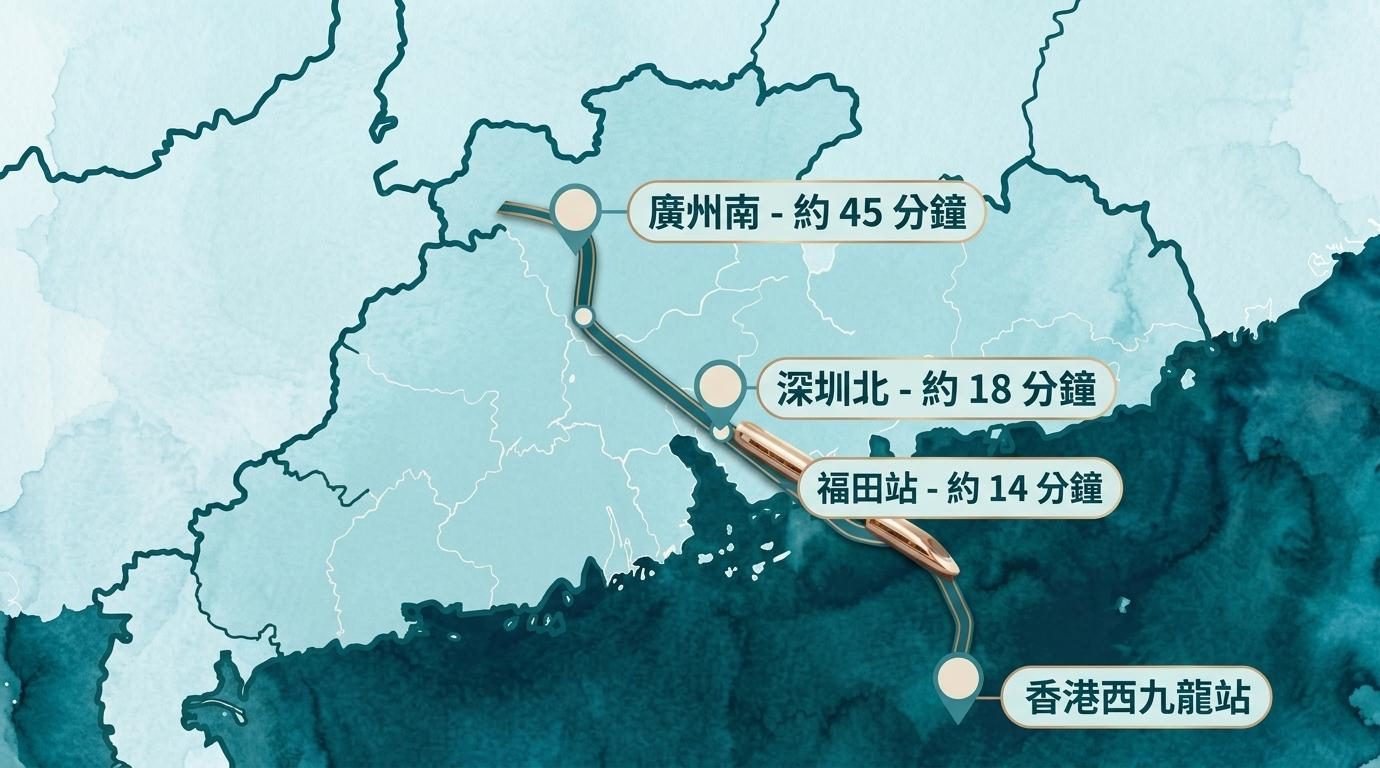 一小時解鎖雙城 大灣區